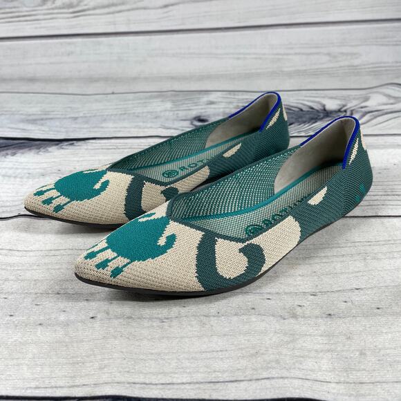 Rothys The Point Moroccan Flats Size 8 - Picture 2 of 10